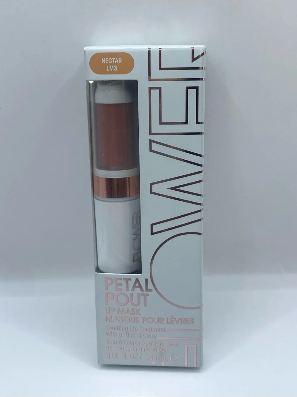 FLOWER‎ BEAUTY Petal Pout Lip Mask- Nectar LM3 New